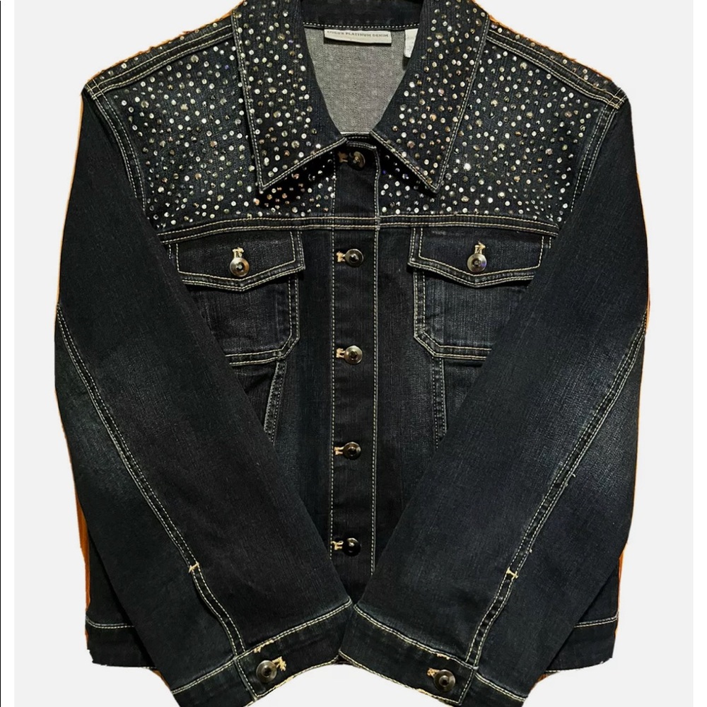 Blue denim jacket
